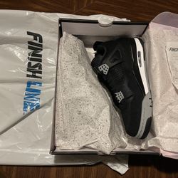 Jordan 4  “NEW” Black Canvas Size 11  ($315 Price Firm) “NO Rush in Selling” Or Trade 