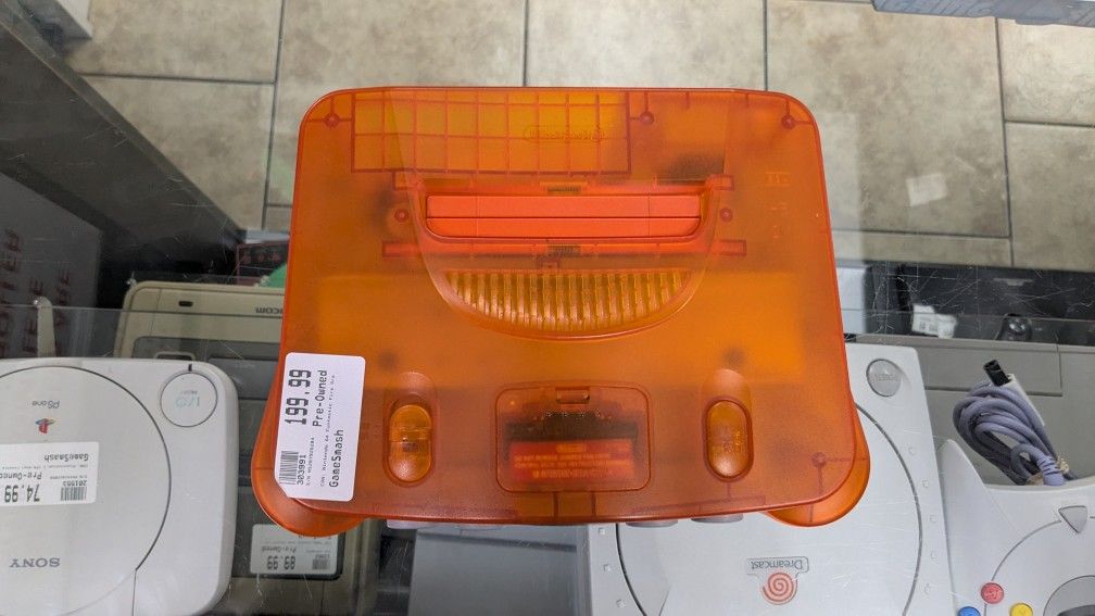 Fantastic Fire Orange Nintendo 64