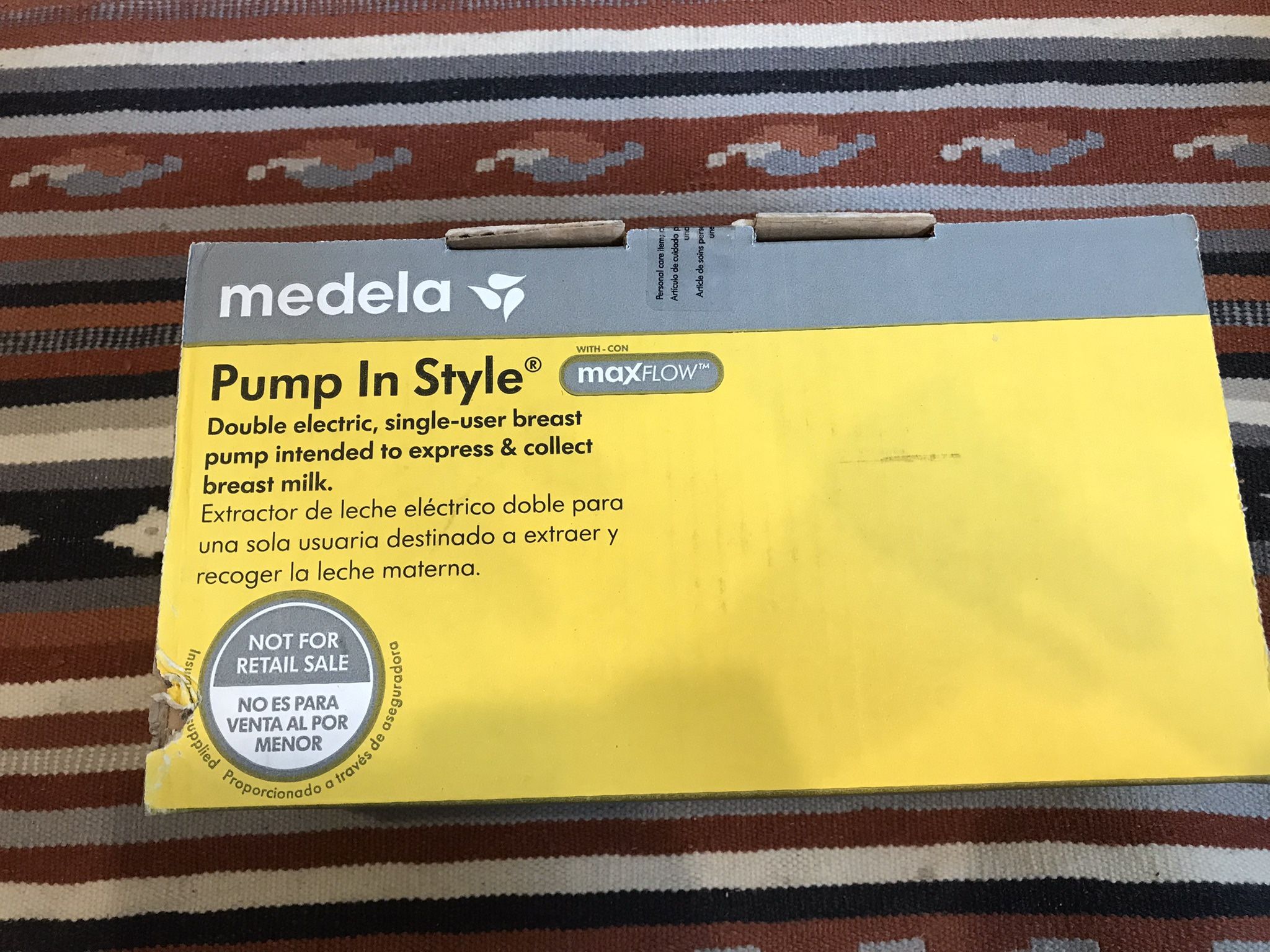 Madela Breast Pump - Opened Box