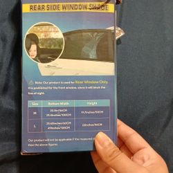 Rear Side Window Shade