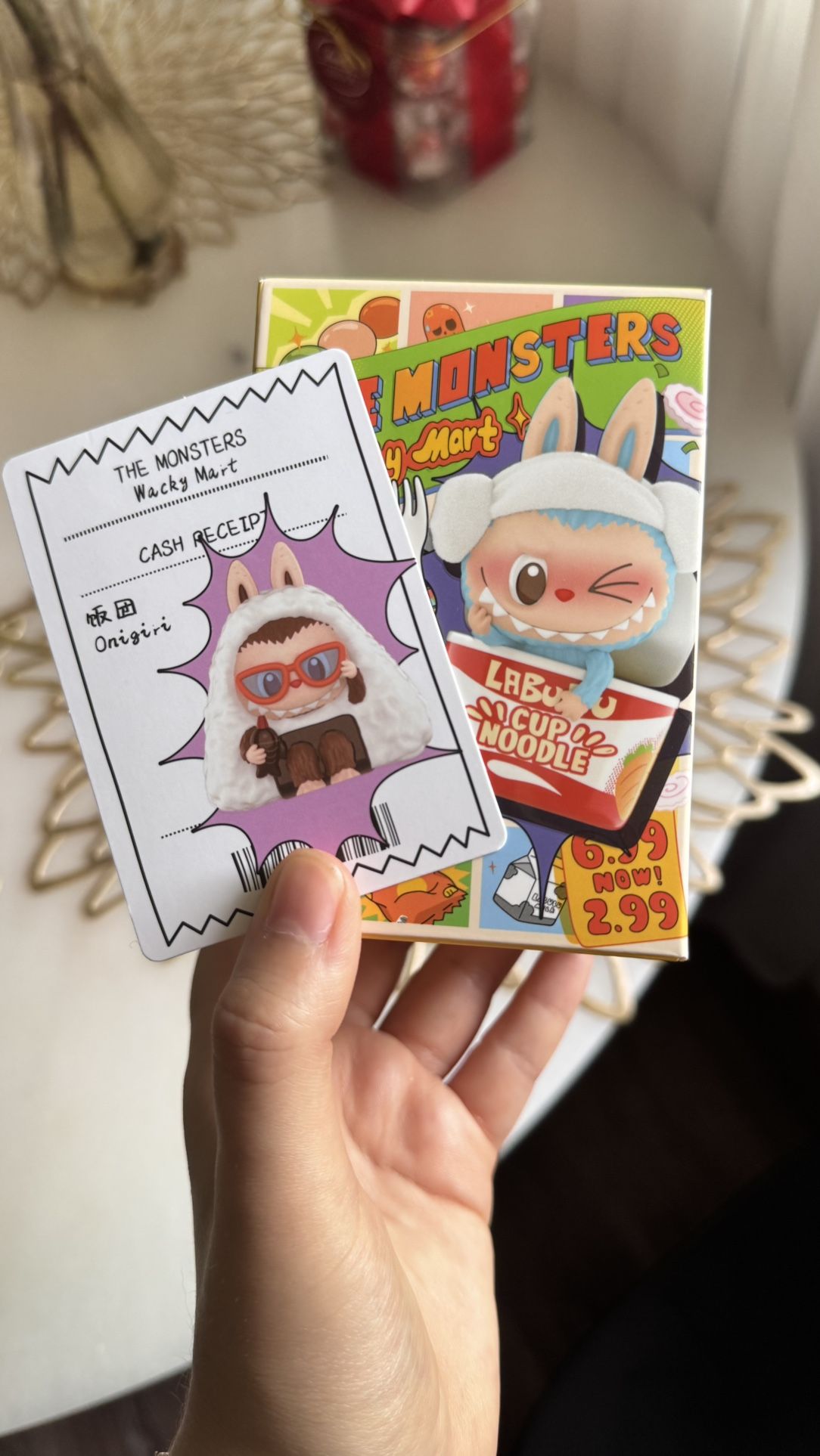The Monsters Wacky Mart Pop Mart Onigiri