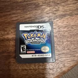 Pokémon Diamond DS Game