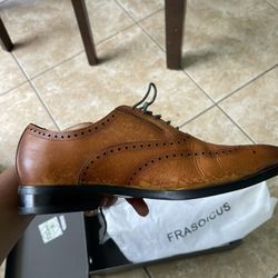 Men’s Italian Genuine Leather Dress Shoes