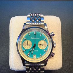 Addiesdive  blue chronograph