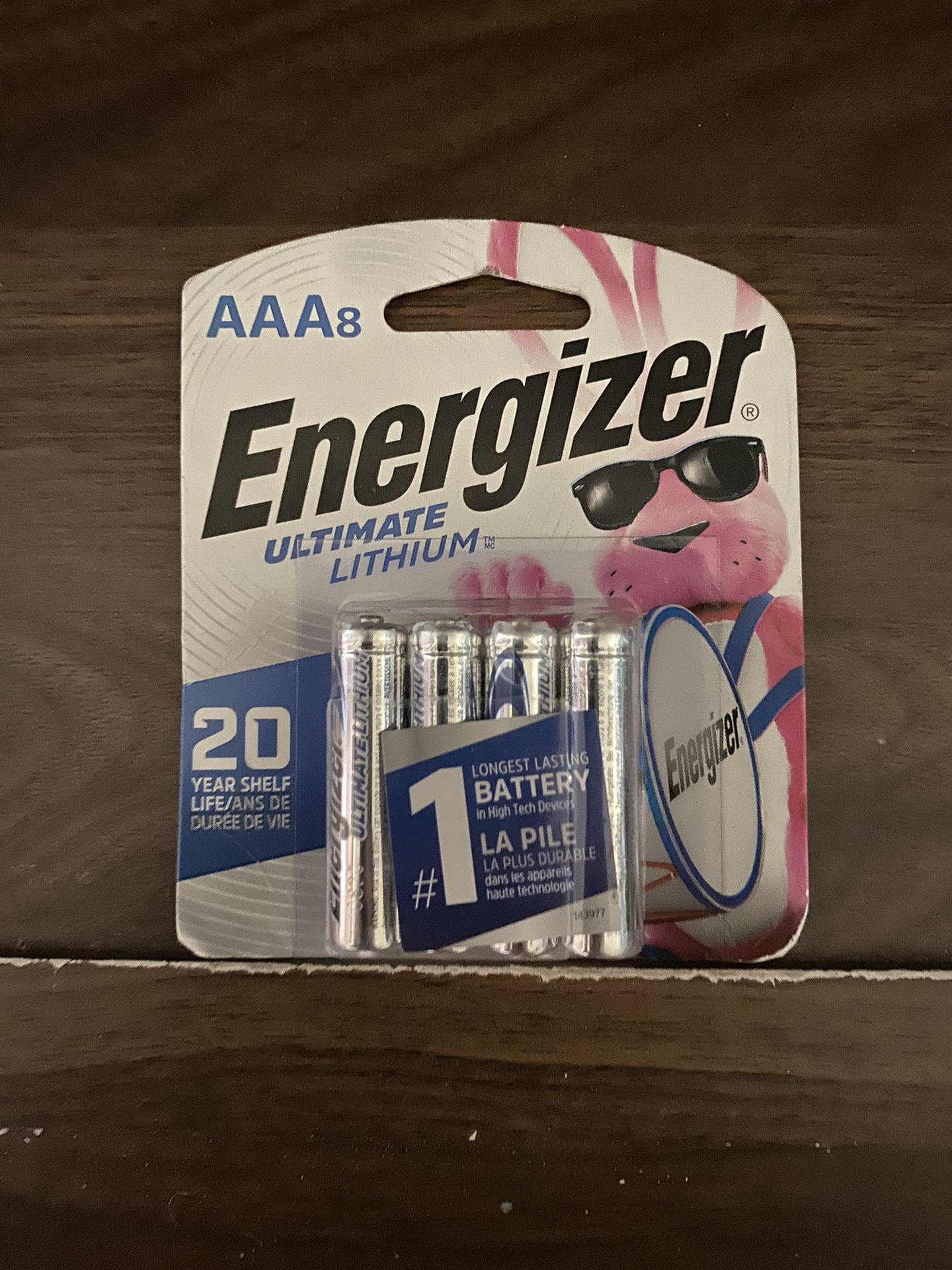 Energizer AAA ULTIMATE LITHIUM 8pk