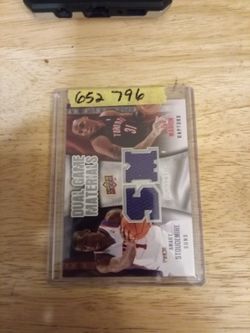 2009 Upper Deck Dual Game Materials Stoudemire/Marion 