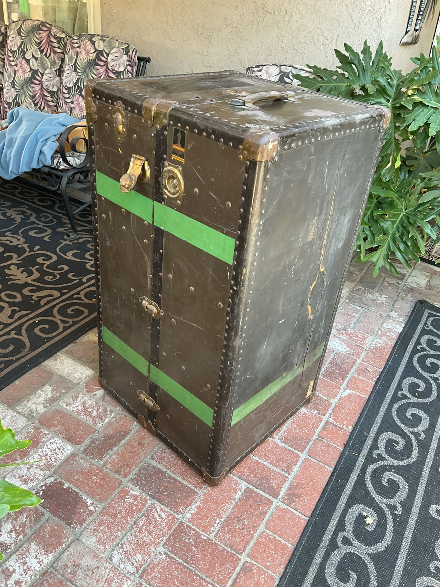 Vintage Steamer Trunk