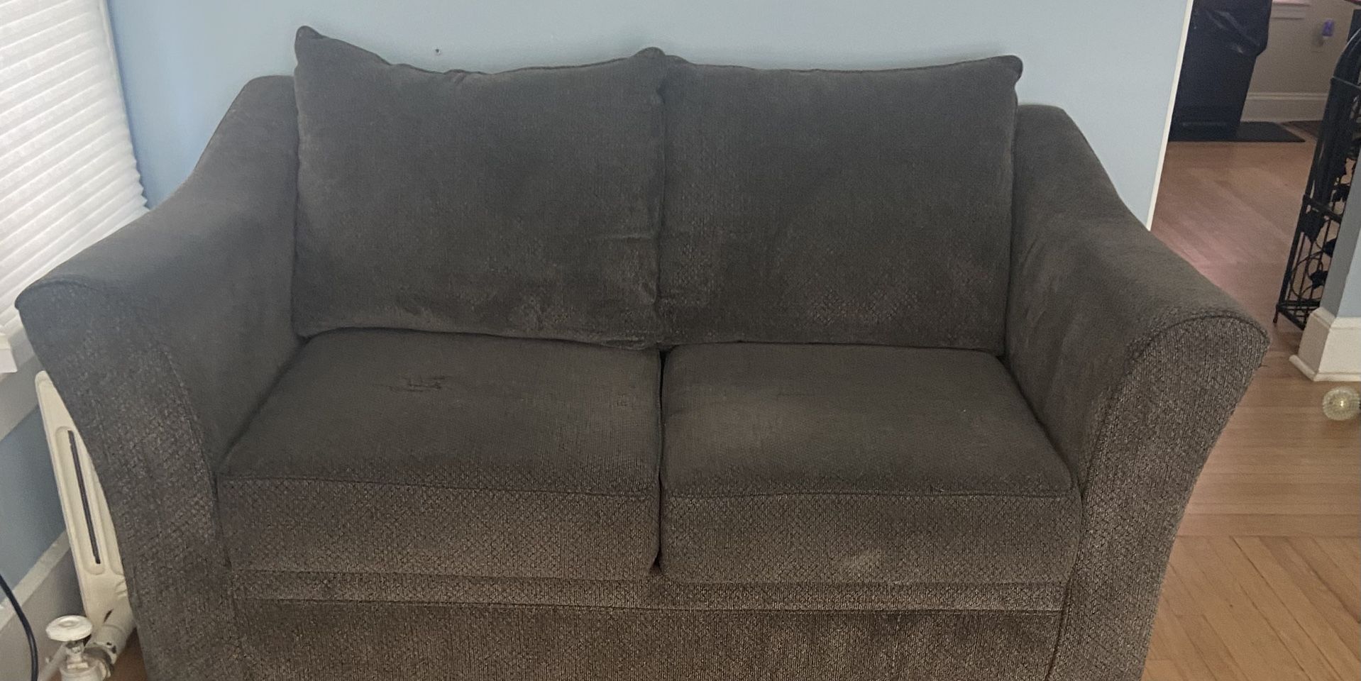 Grey Sofa & Love Seat
