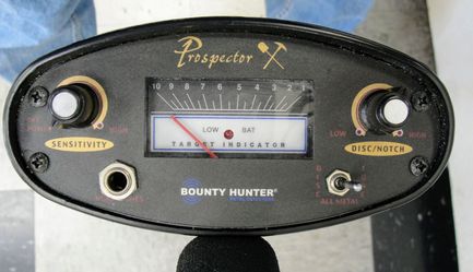 BOUNTY HUNTER PROSPECTOR METAL DETECTOR