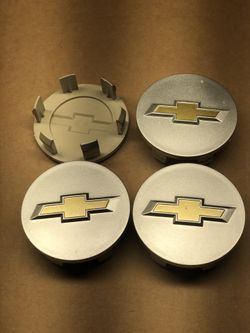 Chevy Malibu Cruze impala 59mm silver wheel center caps cap