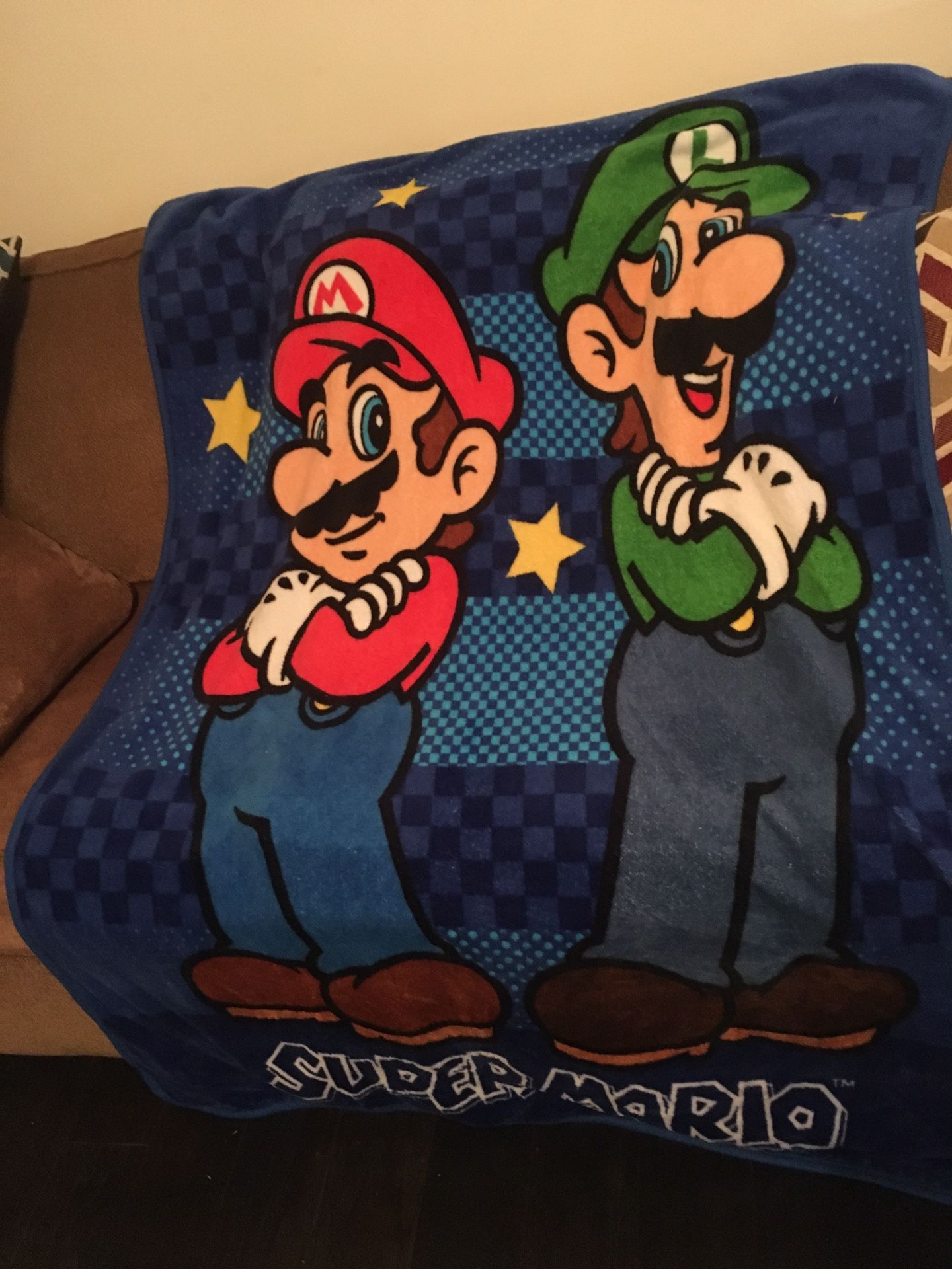 Super Mario Blanket