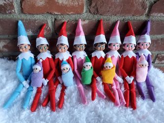 Not The Elf On The Shelf/ Christmas Elf/ Elf Doll/ Baby Elf