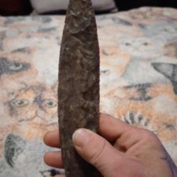 Indian Spearhead Arrowhead 7 In