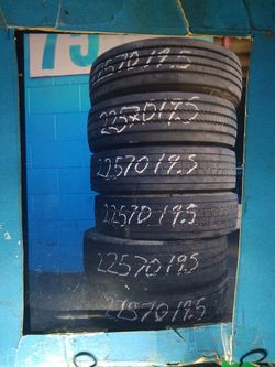 TIRE 225 70 19.5 each ELMOFLES