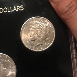 1924 S Mint Liberty Peace Dollar