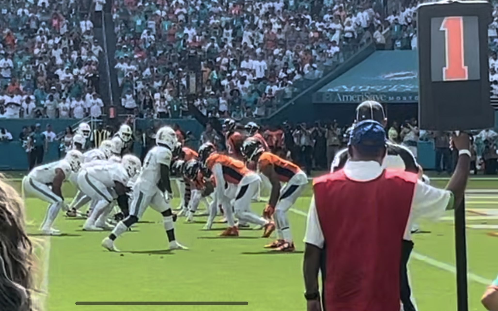 2 New Orleans Saints  @ Miami Dolphins Sideline Passes Tickets Free Drinks 11/30/25