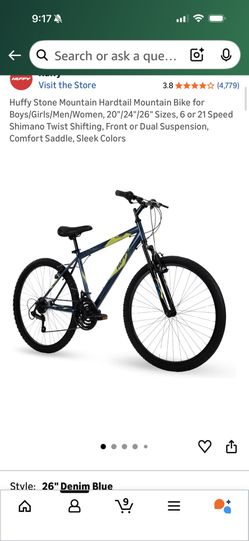 Boys Huffy 26” Bike 