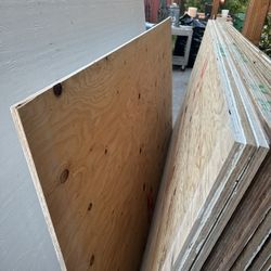 5/8 And 3/4 Plywood.