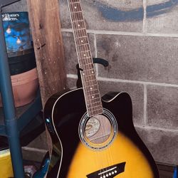 Washburn acoustic/electric(dreadnought)