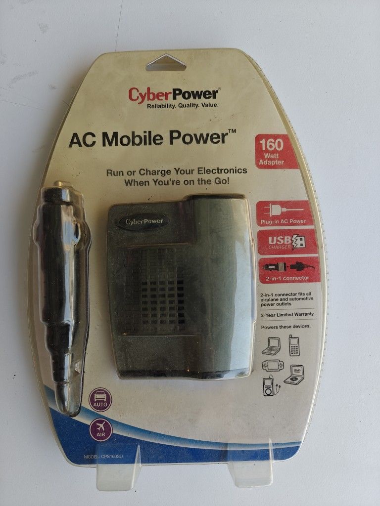 CyberPower AC Mobile Power 160 Watt Adapter