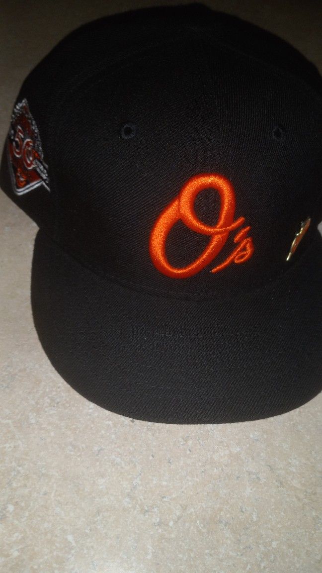 Baltimore Orioles baseball team fitted hat