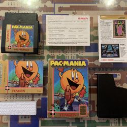 NES Nintendo Pac-Mania Tengen CIB w/ Inserts Please Read Description 