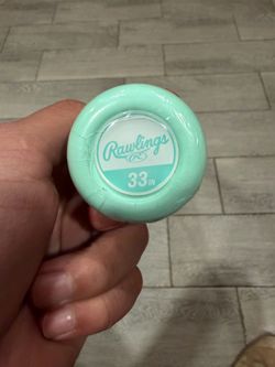 Brand New 2025 Rawlings Icon 33” BBCOR (-3) Cyan – Still in Wrapper