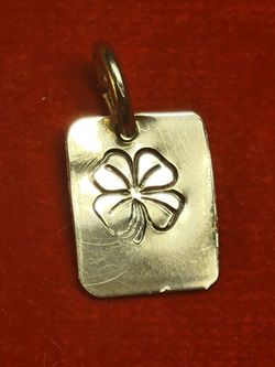 .999 fine silver Lucky Pendant- 14mm