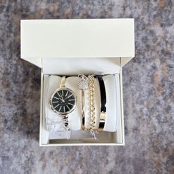 4-Piece Watch & Bracelet