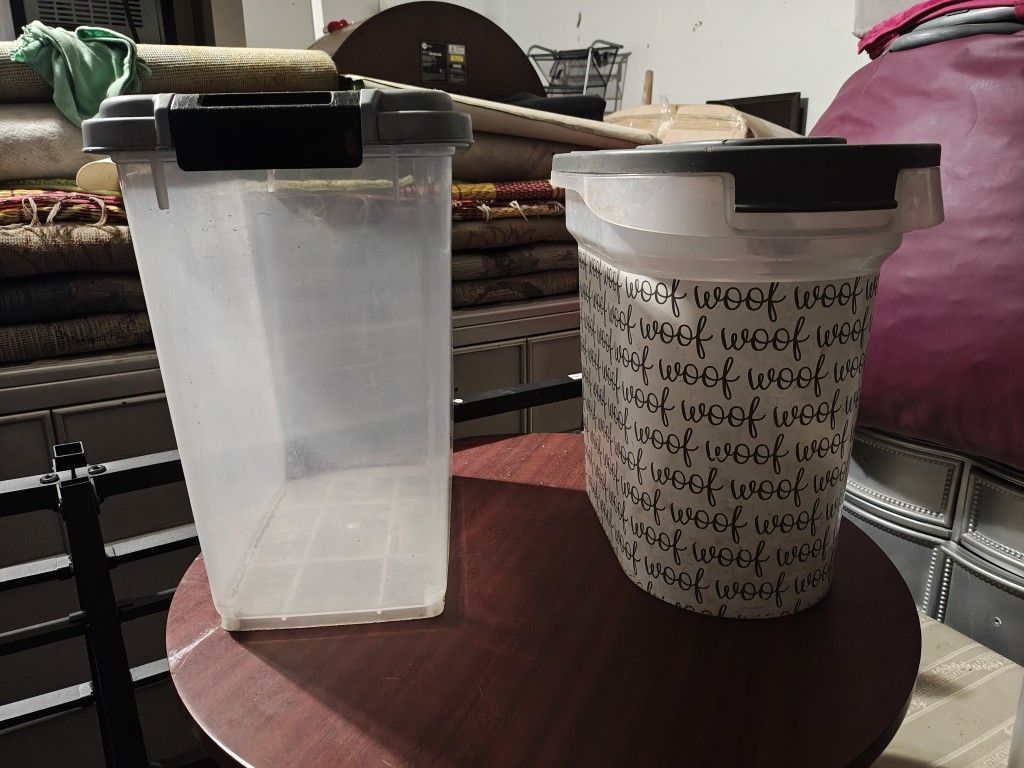 Pet Food Containers 15lbs