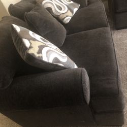Dark Gray Furniture Set