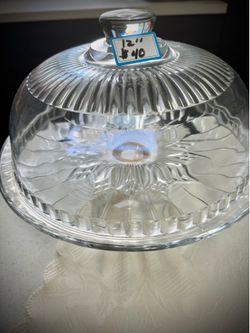 Many CAKE PLATE SERVERS w matching DOME COVERS, New EXC