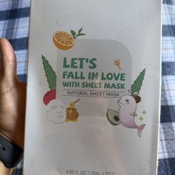 ZealSea 7-Pack Face Masks Brand New! 