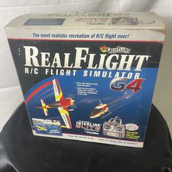 Real Flight RC Simulator G4 Interlink Elite Controller Model Airplane Pilot
