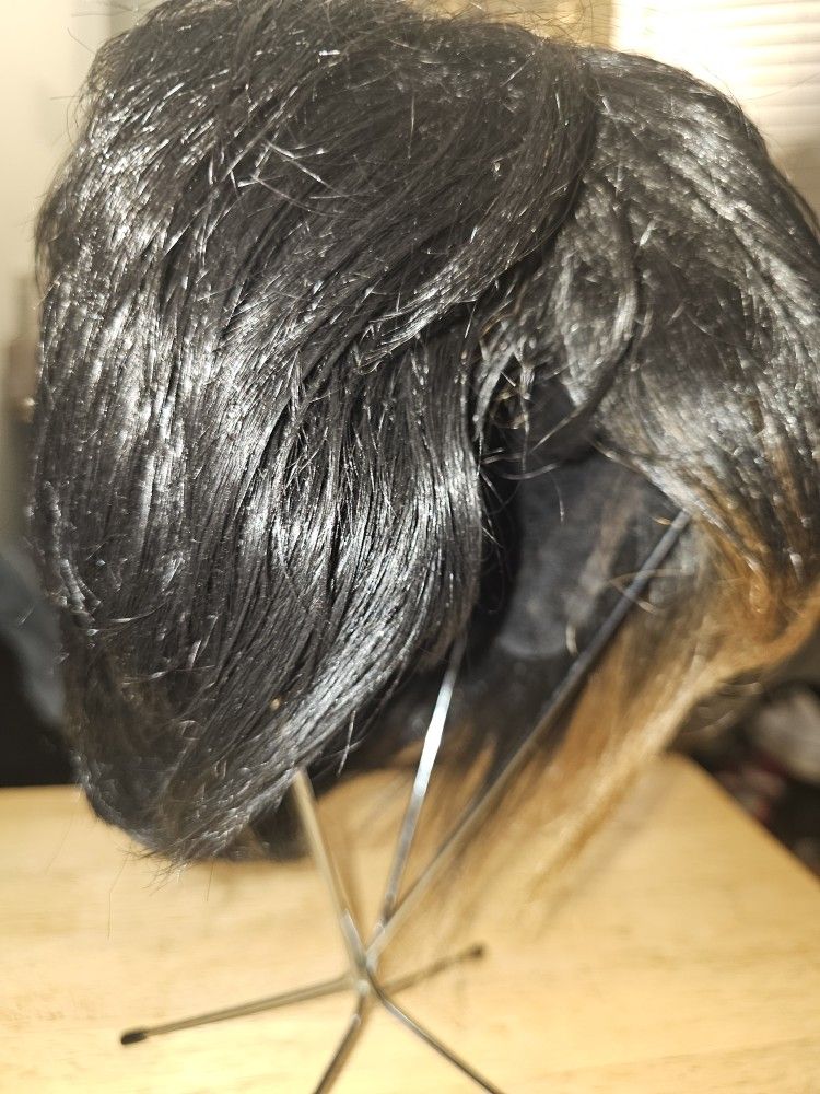 Short Black Wig