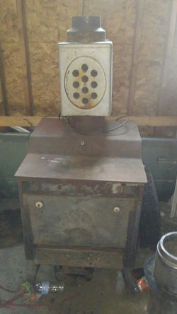 Fireplace with blower and pipe