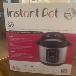 Instant Pot Duo SV Pressure Cooker - 6 Quart