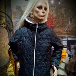 Michael Kors Quilted Jacket With Faux Fur 