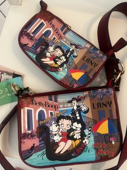LANY x Betty Boop "Travel Venice" Crossbody Handbag Set.