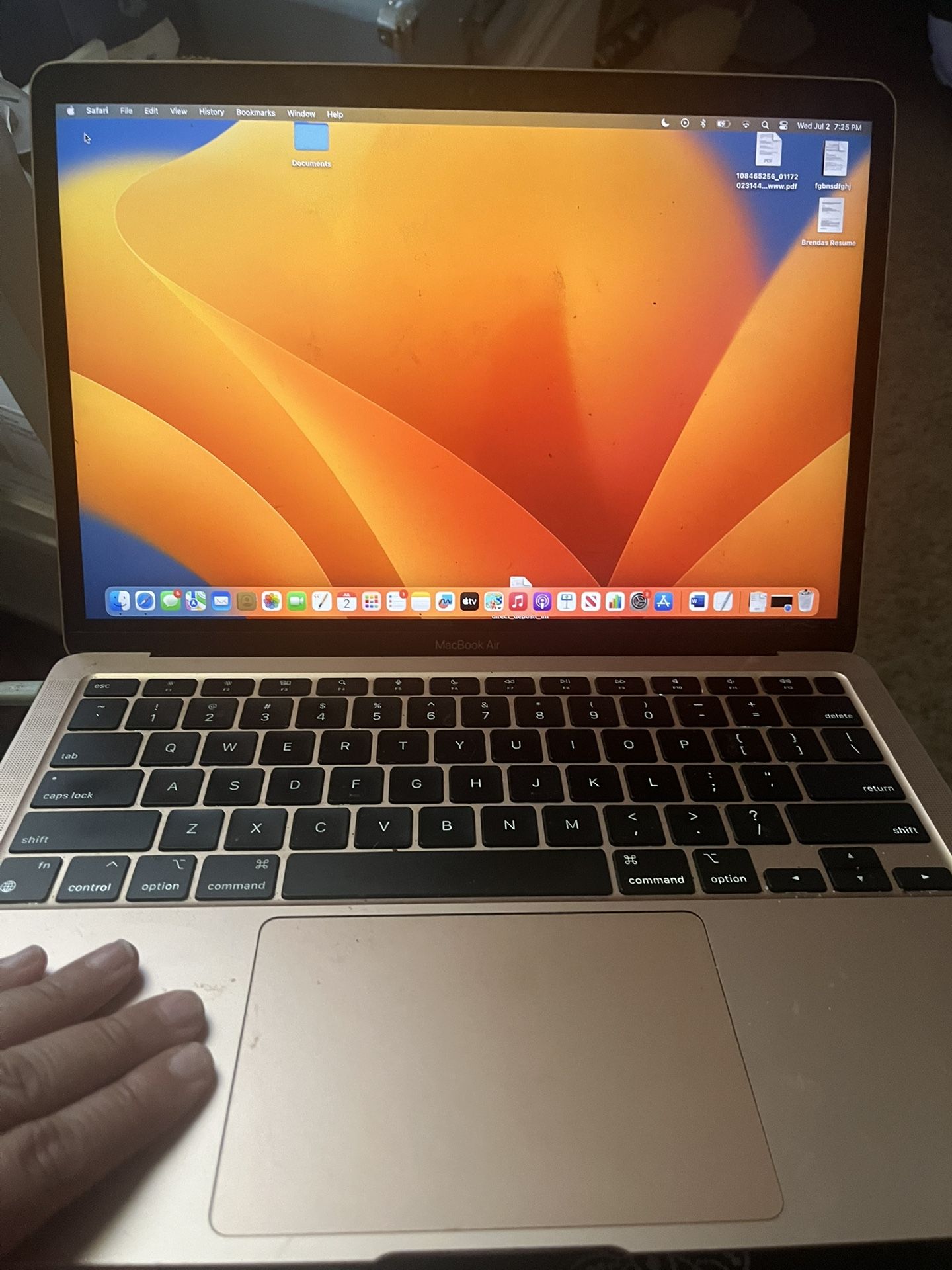 Rose Gold MacBook Air