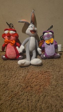 Looney Tunes Bugs Bunny & Friends Plush Set of 3