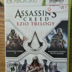 Assassin's Creed: Ezio Trilogy (Microsoft Xbox 360, 2013) 3 Games