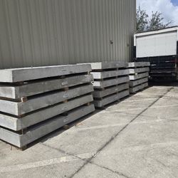 Pre Cast Concrete Pads 4’w X 8’ Long X 8” Thick 