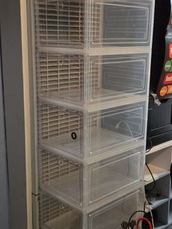 7 stackable shoes storage
