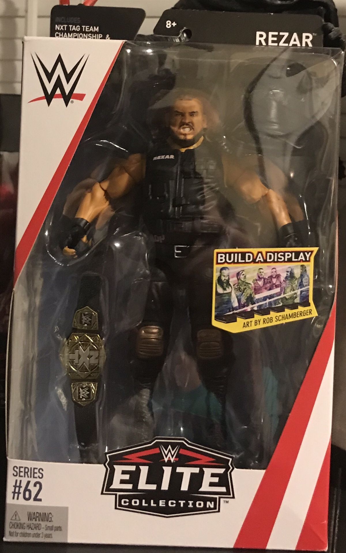 Wwe series 62 elite AOP REZAR Member with new NXT tag team title
