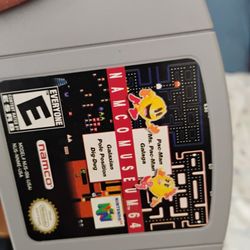 Pacman Namco Museum For N64