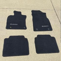 OEM Lexus ES Floor Mats Black Carpet Set PT(contact info removed)C-20 (2019–2024)