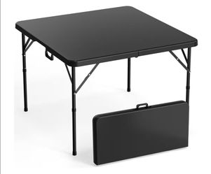 36 square blow mold folding in half table