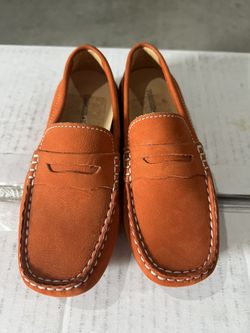 Suede kids shoes size 12