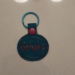 Nice Green Karma Key Ring
